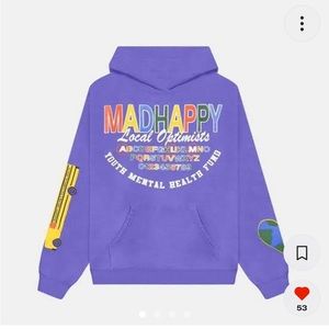 RARE madhappy x AIM world mental health heritage hoodie size small